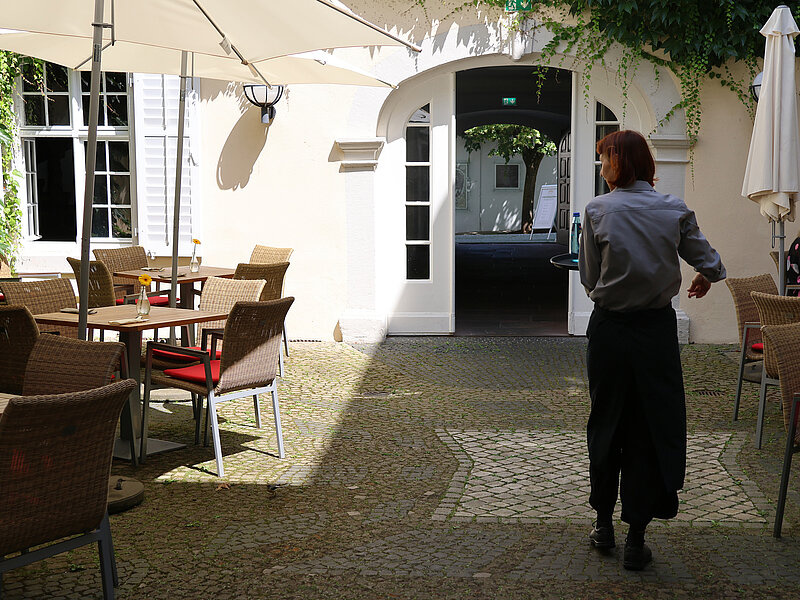 Haus zur Lieben Hand Innenhof